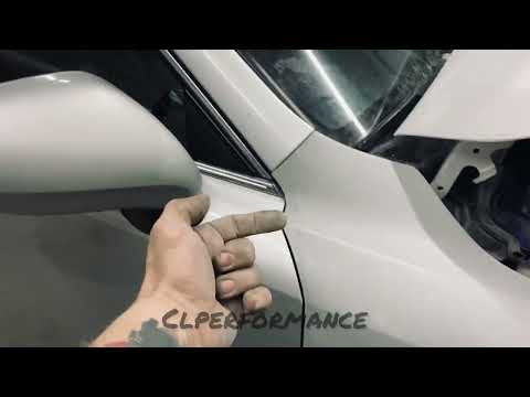 Видео: Silver часть 1 Lexus is250 установка крыльев исф, капот, бампер