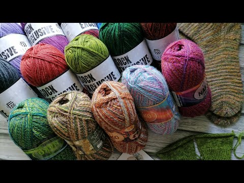 Видео: ОБЗОР НОВИНКИ НОСОЧНОЙ ПРЯЖИ ОТ АСТРЫ