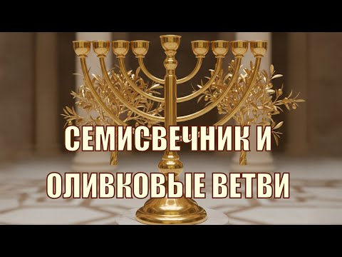 Видео: Семисвечник и оливковые ветви в видении Захарии 3-4