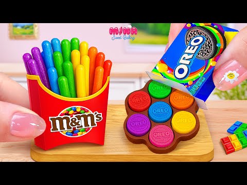 Видео: 🍰Очаровательный радужный торт «Орео» с конфетами M&M's🍰Рецепт мини-торта с разноцветным шоколадом...