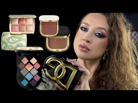 Видео: ОБЗОР DOLCE & GABBANA Eye Dare You | Hourglass Dragon Palette | 5 макияжей
