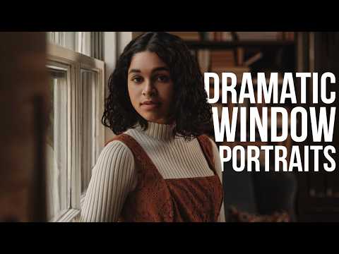 Видео: Улучшение портретов при свете окна с помощью вспышки
