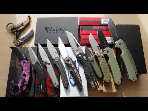 Видео: СУПЕР НОВИНКИ 2024! 2470$ Распаковка 11 ножей Unboxing 2024