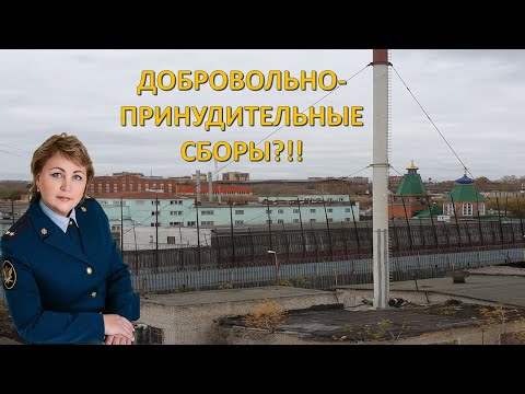 Видео: Добровольно-принудительные сборы во ФСИН
