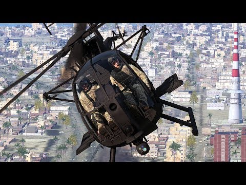Видео: Увидеть всё — MH-6M — ArmA 3 — Серьёзные Игры на Тушино