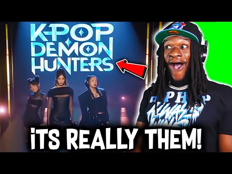 Видео: EJAE, Одри Нуна и Рей Ами из KPop Demon Hunters: Golden | The Tonight Show (РЕАКЦИЯ)