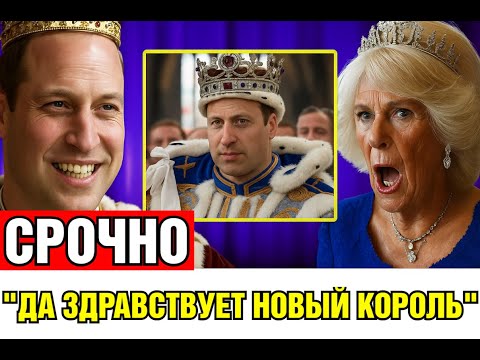 Видео: Уильям принял присягу как король — лицо Камиллы потемнело в прямом эфире