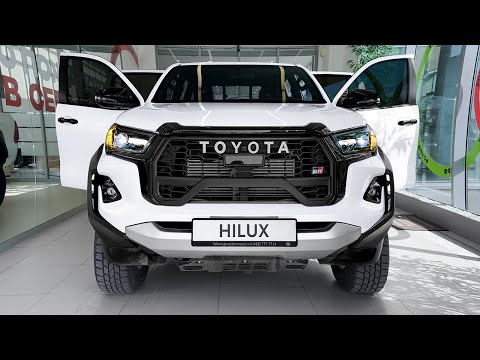 Видео: 2025 Toyota Hilux GR Sport - особенности интерьера и экстерьера