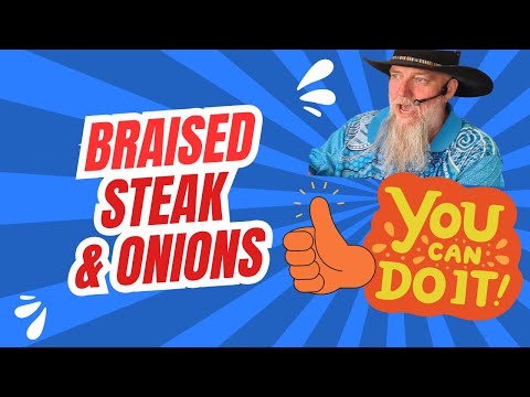 Видео: Рецепт в походной печи — тушеный стейк с луком