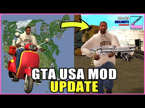 Видео: Карта GTA United States — Vice City получает новые возможности и интерьеры (обновление Project Ea...