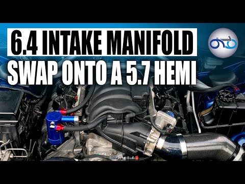 Видео: Замена впускного коллектора 6.4 на HEMI 5.7