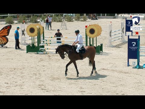 Видео: 125 см. Лощади 6-ти лет. Конкур в Днепре. КСК "Klimenko Stable". 15.07.2018 г.