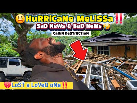 Видео: Ураган «Мелиса». Печальные новости! Разрушение дома. Бедствие. Эвакуация! Ямайка. Вне сети.