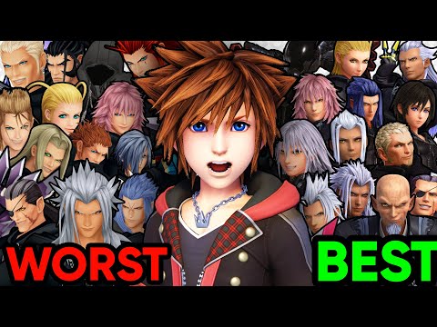 Видео: Рейтинг *КАЖДОЙ* битвы с боссами организации данных в Kingdom Hearts (от худшего к лучшему)