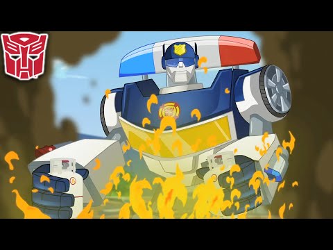 Видео: Transformers Pоссия Russia | БЕЗОПАСНЫЙ ГОРОД | Rescue Bots | сезон 2, Серия 14 | весь эпизод