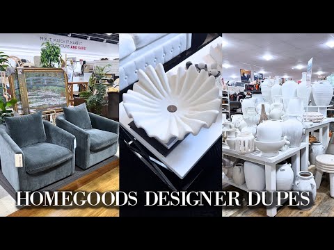 Видео: Вирусные копии HomeGoods, которые выглядят точь-в-точь как ARHAUS и CB2! 👏 Роскошь по низким ценам!»