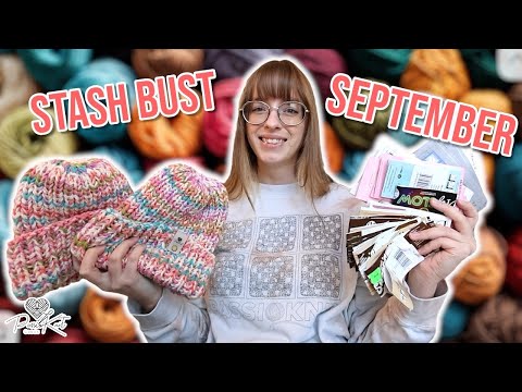 Видео: Сколько пряжи я использовала в сентябре? | PassioKnit Келси