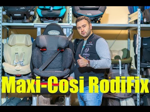 Видео: Подробный обзор Maxi-Cosi RodiFix – автокресло от 3 до 12 лет