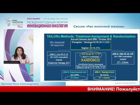 Видео: Мне кажется, больных локализованным раком молочной железы мы часто перелечиваем.