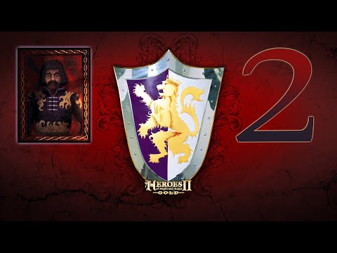 Видео: Heroes of Might and Magic II: The Succession Wars - Прохождение - Часть 2 - Войны Варваров