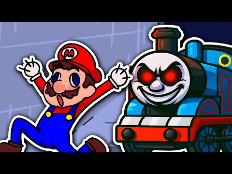 Видео: 🚂💨 СУПЕР НОВЫЙ ЗЛОЙ ТОМАС.EXE (ИСТОРИЯ УЖАСОВ) 🚂💨 Марио играет в туннель Roblox