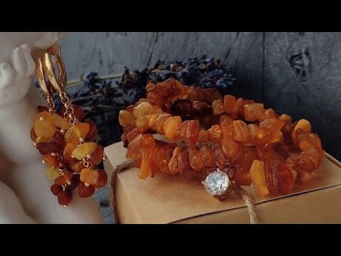 Видео: Переробка намиста з агату та бурштину #1