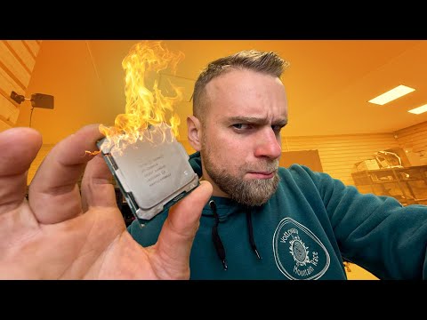 Видео: Измученный Intel за 5000₽ греется за 1 сек до 90С!