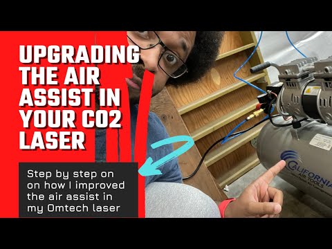 Видео: Модернизация CO2-лазера с воздушной поддержкой