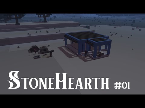 Видео: Stonehearth - Дети Пустыни. Глава 01.