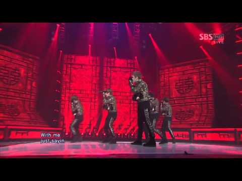 Видео: MBLAQ [RUN] @SBS Inkigayo Популярная песня 20120318