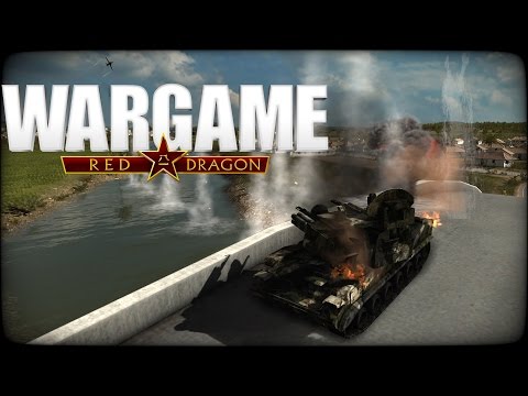 Видео: Wargame: Red Dragon Рейтинговая 1на1 №19