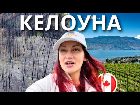 Видео: КЕЛОУНА, Канада: Туризм, Природа, Лесные Пожары, Ферма с Кенгуру