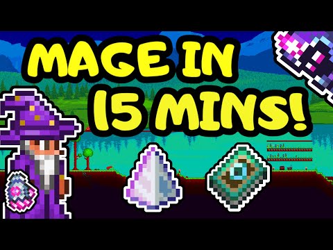 Видео: Руководство по магам Terraria за 15 минут! Руководство по развитию магов в Terraria 1.4 от начала...