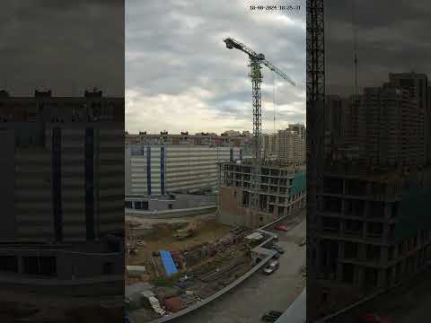 Видео: Таймлапс строительства GAGARIN CITY (Гагарин Сити) Новосибирск август 2024