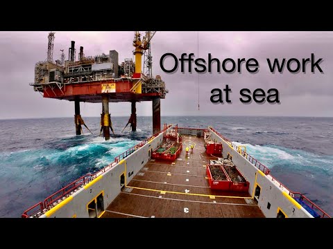 Видео: Offshore Work at Sea / Офшорна робота в морі / VLOG №1