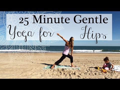 Видео: 25-МИНУТНАЯ ЛЕГКАЯ ЙОГА ДЛЯ БЕДЕР