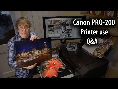 Видео: Вопросы и ответы по принтеру Canon PRO-200 — советы по использованию и достижению наилучших резул...