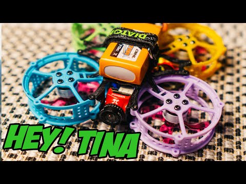 Видео: ☀ Цветастый вуп с naked GoPro для синематик полётов [Diatone Hey! Tina]