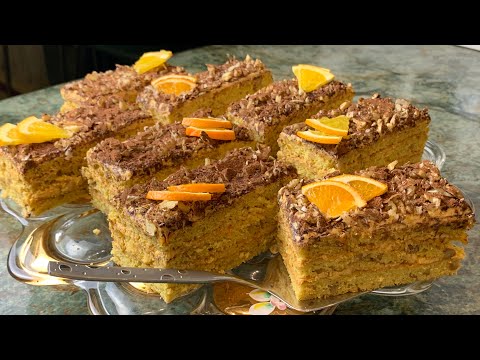 Видео: Նարինջով տորթ | Апельсиновый торт | Orange cake