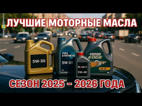 Видео: Лучшие моторные масла осень - зима 2025 - 26 года! Личный рейтинг.