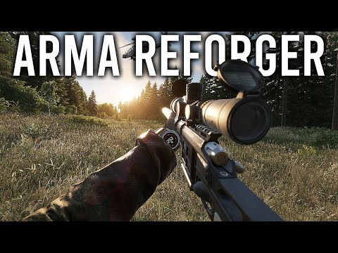 Видео: Снайперская стрельба по игрокам в Arma Reforger ЗАХВАТЫВАЕТ!