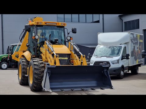 Видео: Экскаватор-Погрузчик CAT-604, CAT-800