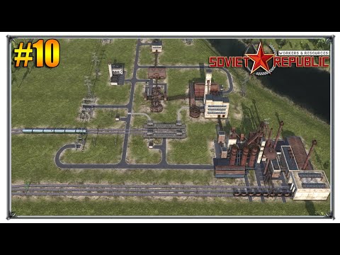 Видео: Построил Сталелитейный Завод | Workers & Resources Soviet Republic прохождение #10