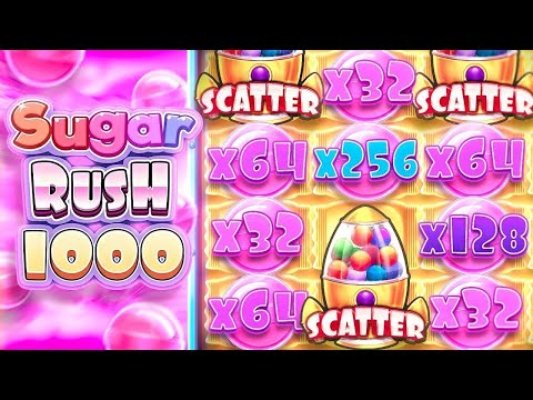 Видео: ЛЮТЫЙ ЗАНОС В SUGAR RUSH 1000!!! СЛОВИЛ БОНУСКУ ПО КОСАРЮ!?