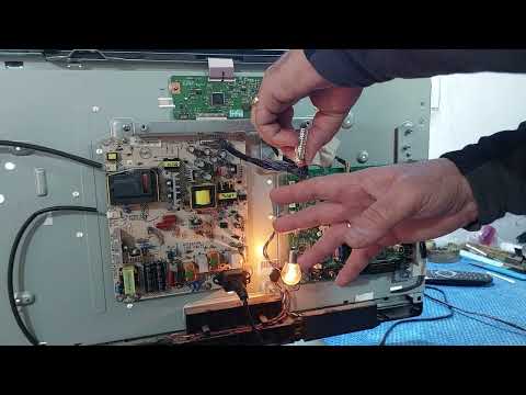 Видео: Philips 26PFL3606H/58 циклично моргает подсветка
