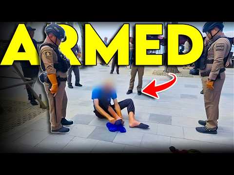 Видео: Туристы из Таиланда становятся НАГЛЫМИ (и глупее)