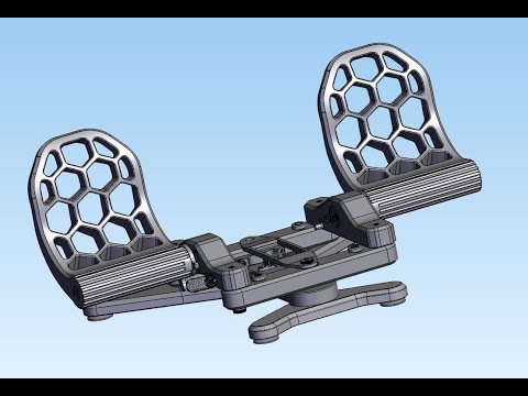 Видео: Cadet Pedals. Педалі для авіасимулятора на 3D принтері. Частина 1.