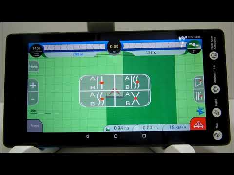 Видео: Система паралельного водіння ASN -agro