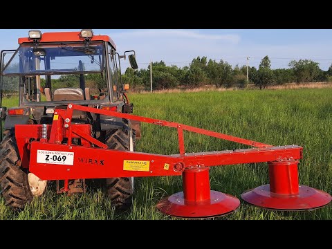 Видео: Роторная косилка для трактора