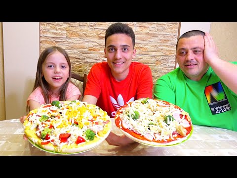 Видео: Готовим ПИЦЦУ Челлендж Мальчики против Девочек